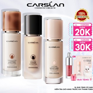 Nền Carslan Dạng Lỏng Kiểm Soát Dầu Lâu Trôi Chống Thấm Nước Suốt 24h Dưỡng Ẩm, Không Bí Da 30g