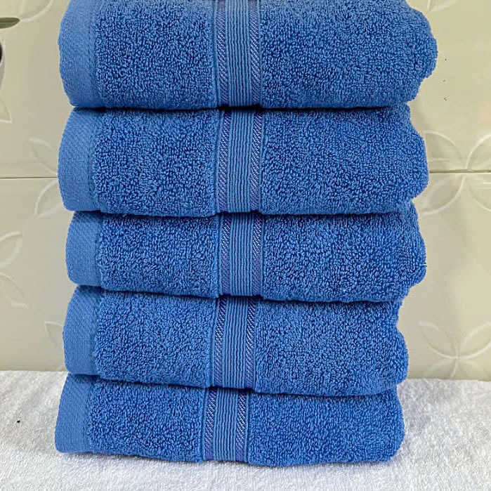Khăn Lau Đầu, Khăn Gội HANOITEX 35*80cm 100% Cotton Mềm Mại, Thấm Hút Tốt, Không Phai Màu | BigBuy360 - bigbuy360.vn