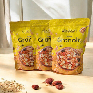  The Signature Olaben Set - Combo 03 Granola Siêu Hạt Granola Vị Truyền Thống 400Gram 