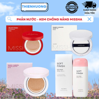 Phấn nước Missha M Magic  Moist Up  Velvet Finish - Kem chống nắng Missha Hàn Quốc 