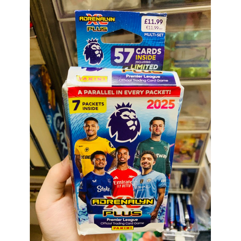 HỘP 57 THẺ CẦU THỦ PANINI PREMIER LEAGUE PLUS 24/25 MULTISET