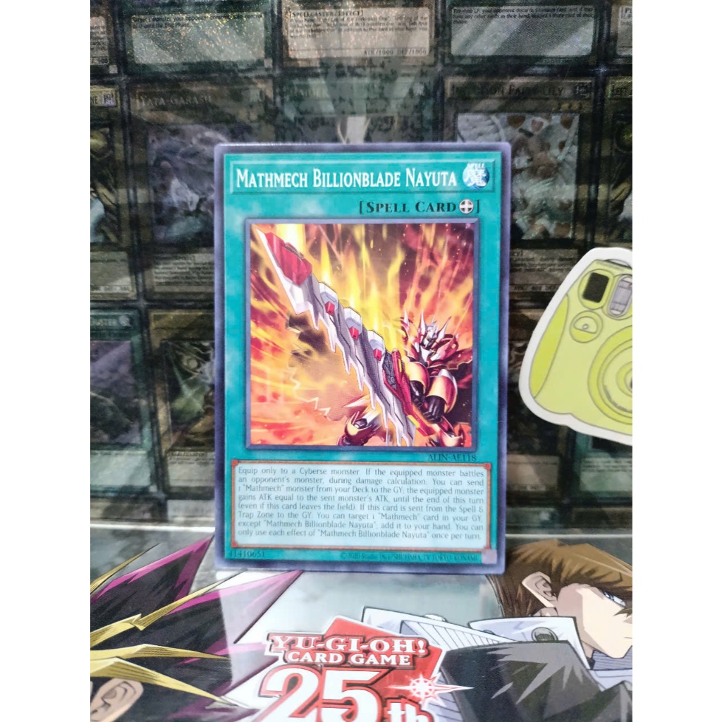 [ Đậu Phộng ] Thẻ Bài Yugioh AE Spell Mathmech Billionblade Nayuta - ALIN-AE118 - Common