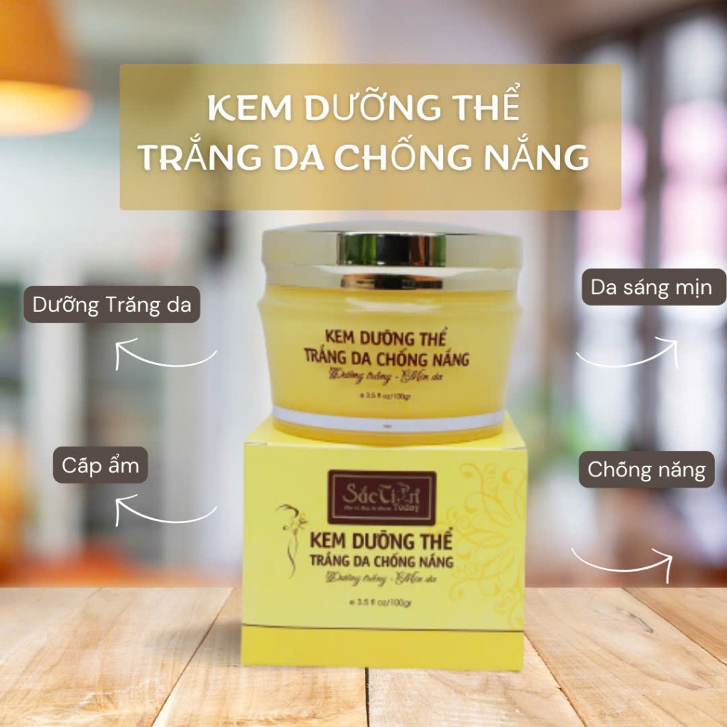 Kem body Sắc Tiên hủ 100g