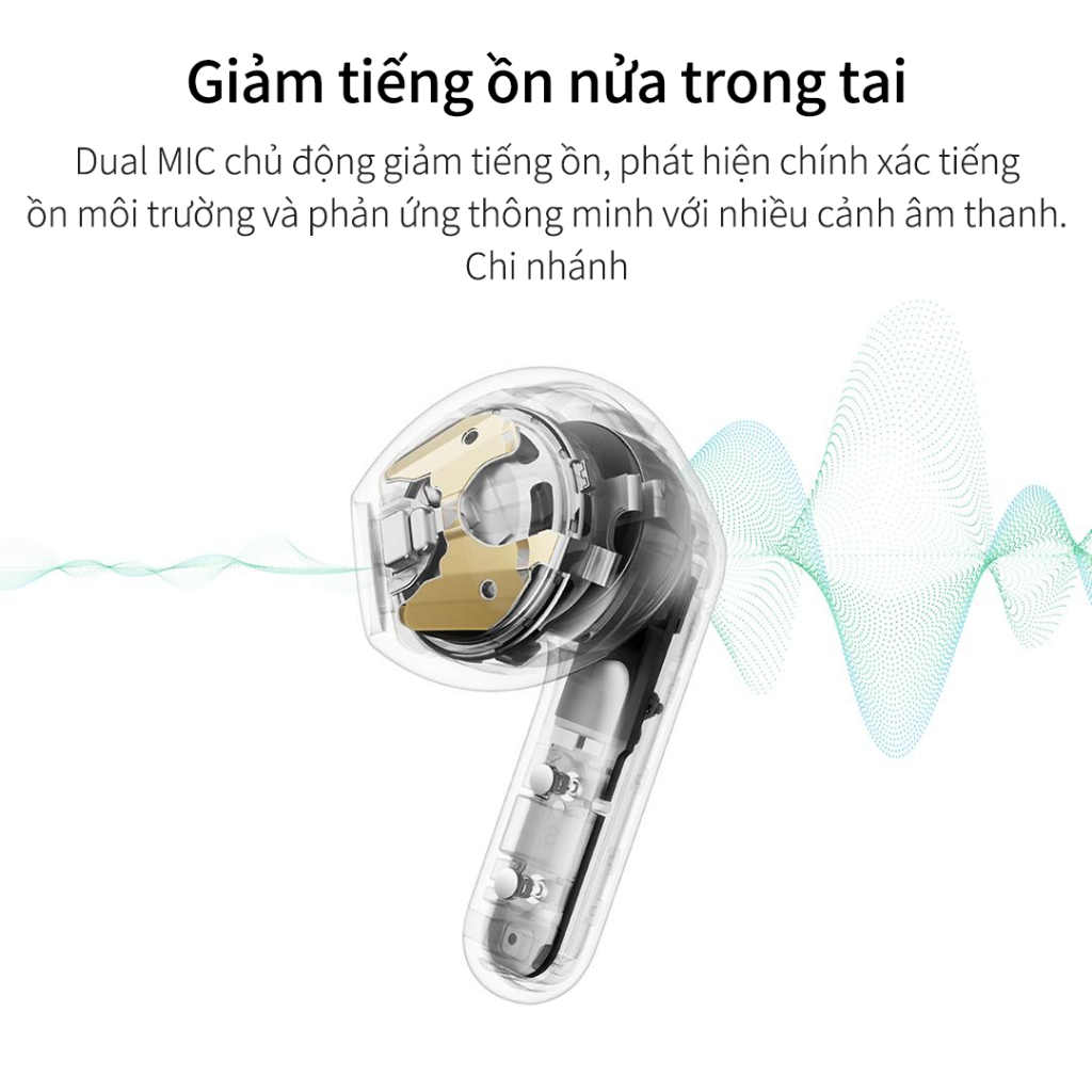 Tai nghe Redmi Buds 7S - Chống ồn chủ động, Âm thanh vòm 360°, Pin 32h, Bluetooth 5.4, Nghe hay | BigBuy360 - bigbuy360.vn