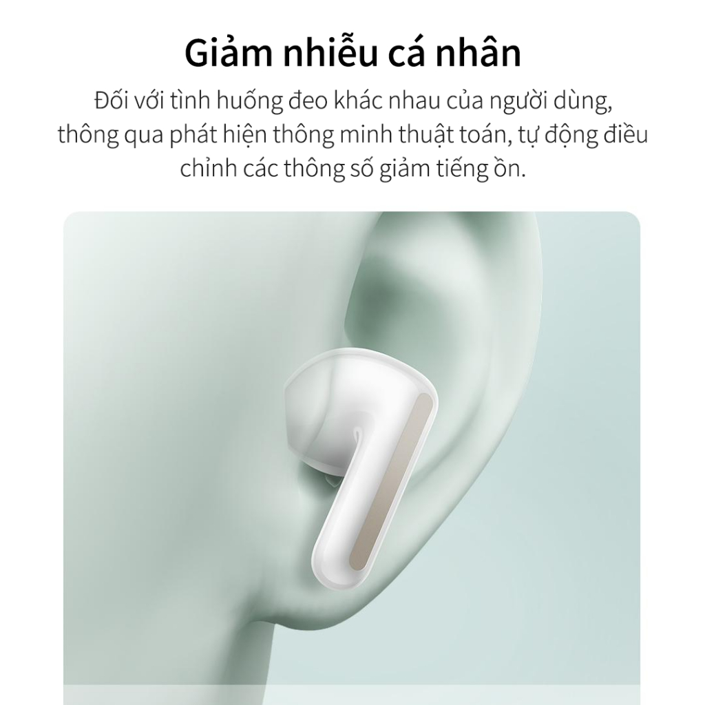 Tai nghe Redmi Buds 7S - Chống ồn chủ động, Âm thanh vòm 360°, Pin 32h, Bluetooth 5.4, Nghe hay | BigBuy360 - bigbuy360.vn