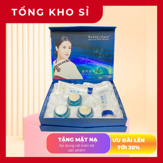 BỘ NURSE FACE NGỌC TRAI DƯỠNG TRẮNG DA MỜ THÂM NÁM
