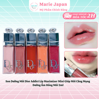 Son Dưỡng Môi Dior Addict Lip Maximizer Mini Giúp Môi Căng Mọng  Dưỡng Ẩm Hồng Môi 2ml