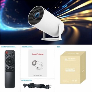 Máy chiếu Led mini HY300 Projector Android 12 Wifi Bluetooth