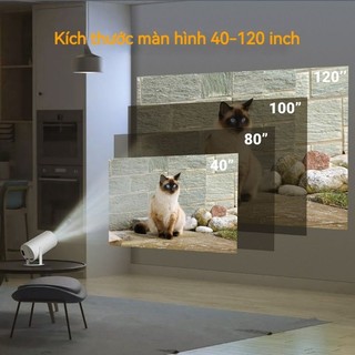 Máy chiếu Led mini HY300 Projector Android 12 Wifi Bluetooth