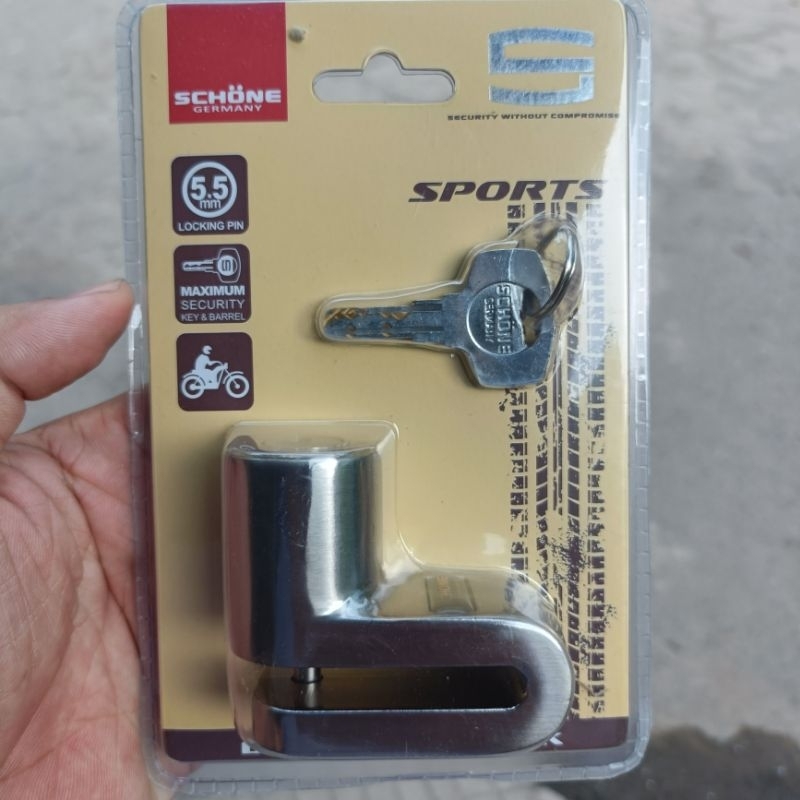 Khoá đĩa xe máy Schone Germany