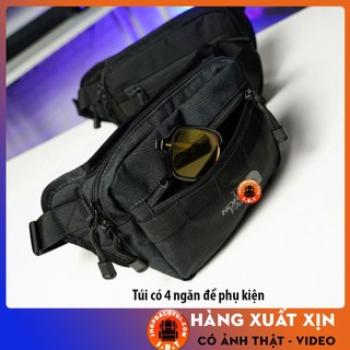  Túi bao tử Camp Hipsack chống nước nhiều ngăn Túi đeo bụng đeo chéo Unisex chất vải chống nước tốt 