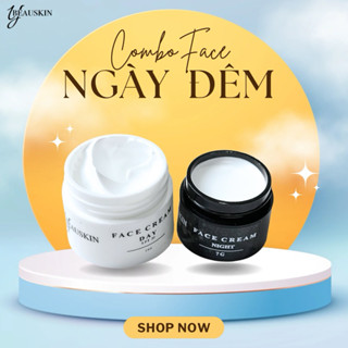 [YBEAUSKIN] COMBO NGÀY ĐÊM Kem Dưỡng Sáng Da Mặt - size mini mẫu dùng thử (không dùng cho da mụn)