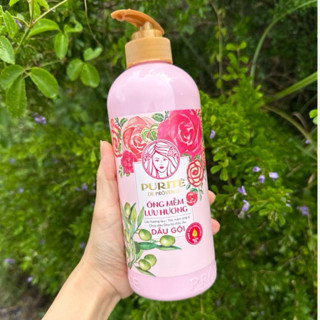  Dầu Gội Dưỡng Tóc Purite Óng Mềm Lưu Hương 600ml 