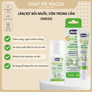 Lăn bôi côn trùng CHICCO 10ml, Lăn bôi muỗi đốt thành phần thiên nhiên an toàn cho bé