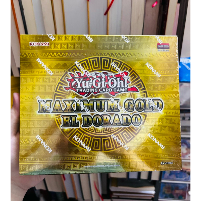 Hộp thẻ YuGiOh Maximum Gold El Dorado - Nhập Mỹ - Chính hãng Konami