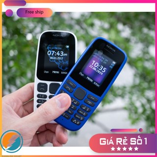 Điện thoại Nokia 105 sóng 4G 2 Sim , Điện Thoại Main Zin 100% Loa To Sóng Khoẻ