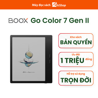  Máy đọc sách Boox Go 7 Color  Gen II  màu màu Kaleido 13 hỗ trợ bút ghi chú chính hãng Akishop 
