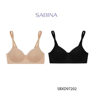 Combo 2 Áo Lót Không Gọng Mút Mỏng Dây Lưng Không Viền May Phù Hợp Với Cúp Ngực Lớn PERFECT BRA By Sabina SBXD97202
