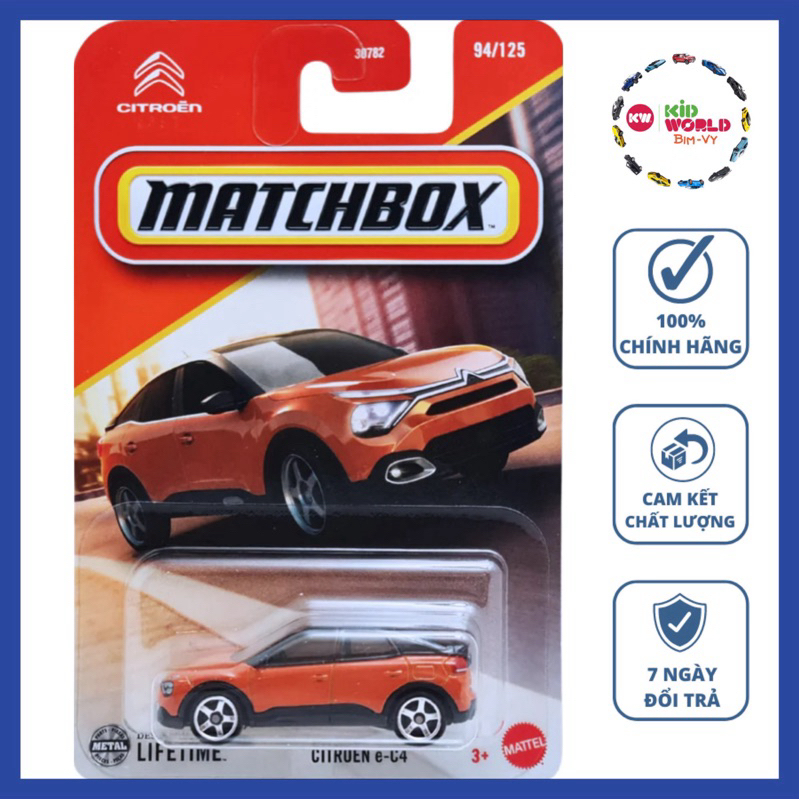 Xe mô hình Matchbox Citroen e-C4 JBN93.