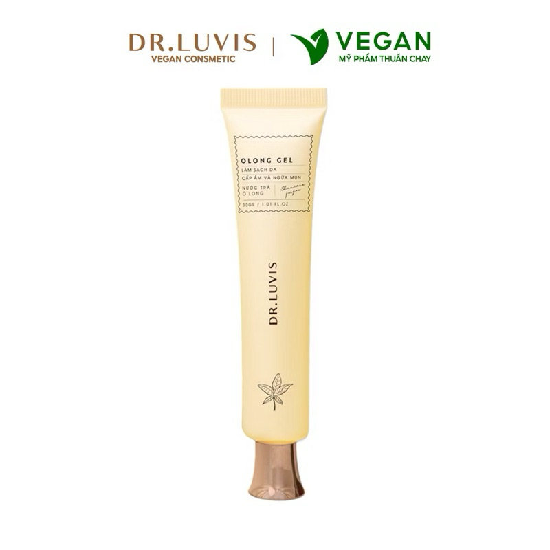 Olong Gel Dr. Luvis - Sữa rửa mặt làm sạch và ngăn ngừa mụn hiệu quả