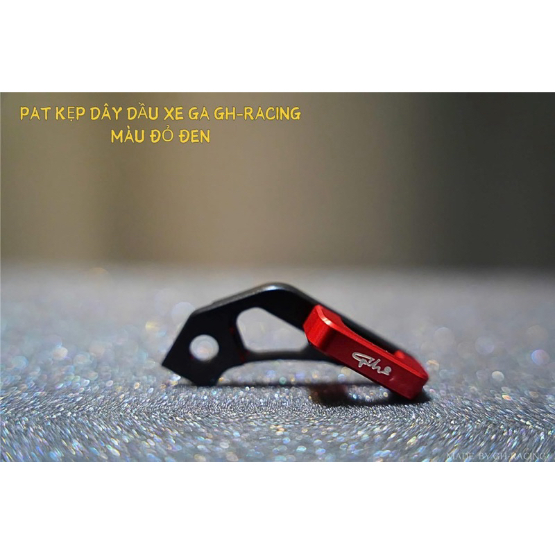 Pas Kẹp Dây Dầu CNC GH Racing, Tương Thích Dòng Xe Tay Ga Vario / Lead / Scoopy .), Đa Dạng Màu Sắc