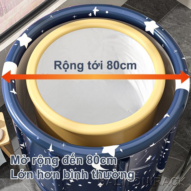 Bali Bồn Tắm Gấp Gọn Cho Người Lớn Làm Từ Vải Oxford Chống Thấm Cách Nhiệt 3h | BigBuy360 - bigbuy360.vn