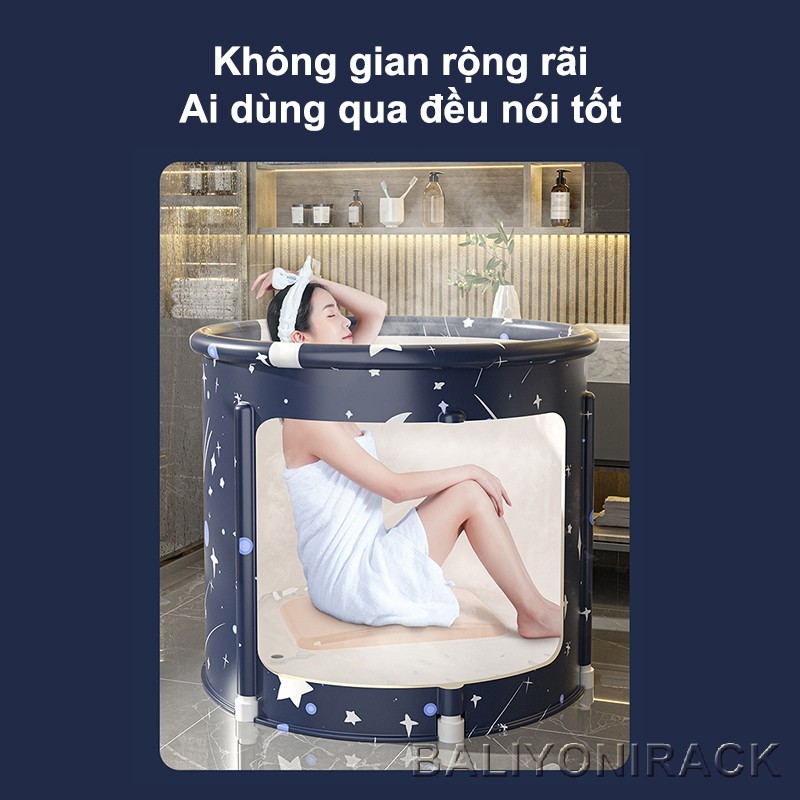 Bali Bồn Tắm Gấp Gọn Cho Người Lớn Làm Từ Vải Oxford Chống Thấm Cách Nhiệt 3h | BigBuy360 - bigbuy360.vn