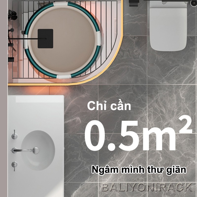 Bali Bồn Tắm Gấp Gọn Cho Người Lớn Làm Từ Vải Oxford Chống Thấm Cách Nhiệt 3h | BigBuy360 - bigbuy360.vn