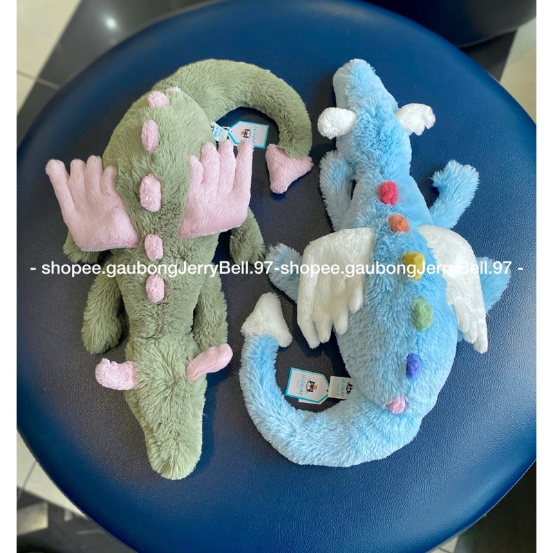 (100% Authentic) Rồng bông Jellycat Sky Dragon và Malachy Dragon chính hãng