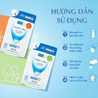 Combo 3 Chai 40/20ml-Dung Dịch Dưỡng Ẩm Hada Labo Cung Cấp Độ Ẩm Cho Làn Da Ẩm Mượt Trắng Sáng