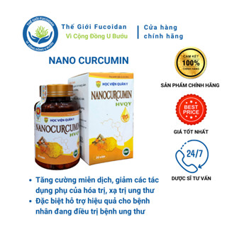 Viên uống Nano Curcumin Học Viện Quân Y (lọ 30 viên)