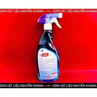 Combo Nước Lau Kính Đa Năng Sifa 650ml + Khăn Lau + Bao Tay – Làm Sạch Bóng Kính Xe & Nhà Cửa Hiệu Quả