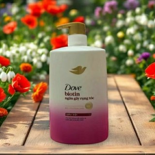  dầu gội Dove biotin 880g ngăn gãy rụng tóc và phục hồi nuôi dưỡng mái tóc khỏe đẹp tự nhiên 