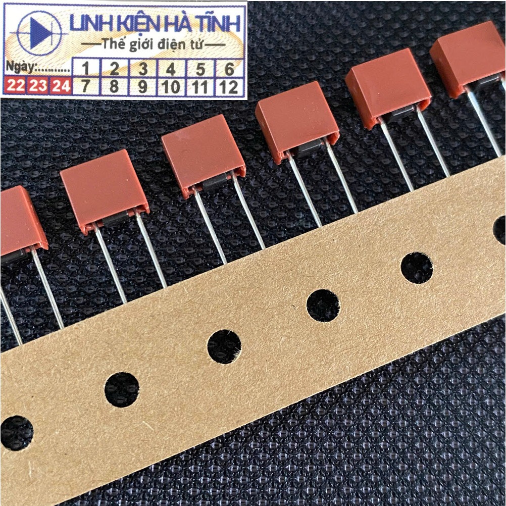 Túi 20 cái Cầu chì vuông 250V cầu chì T10A 10A