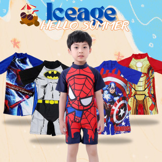  Bộ đồ bơi cho bé trai 3 - 12 tuổi Siêu Nhân Nhện 