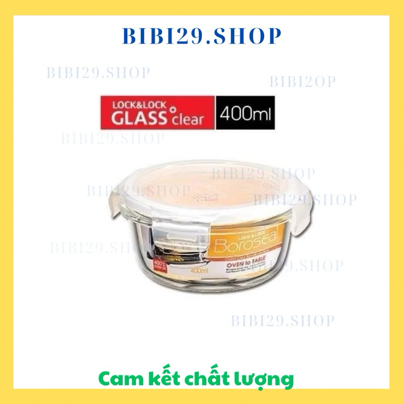 Thố thủy tinh  lock and lock 400ml/640ml