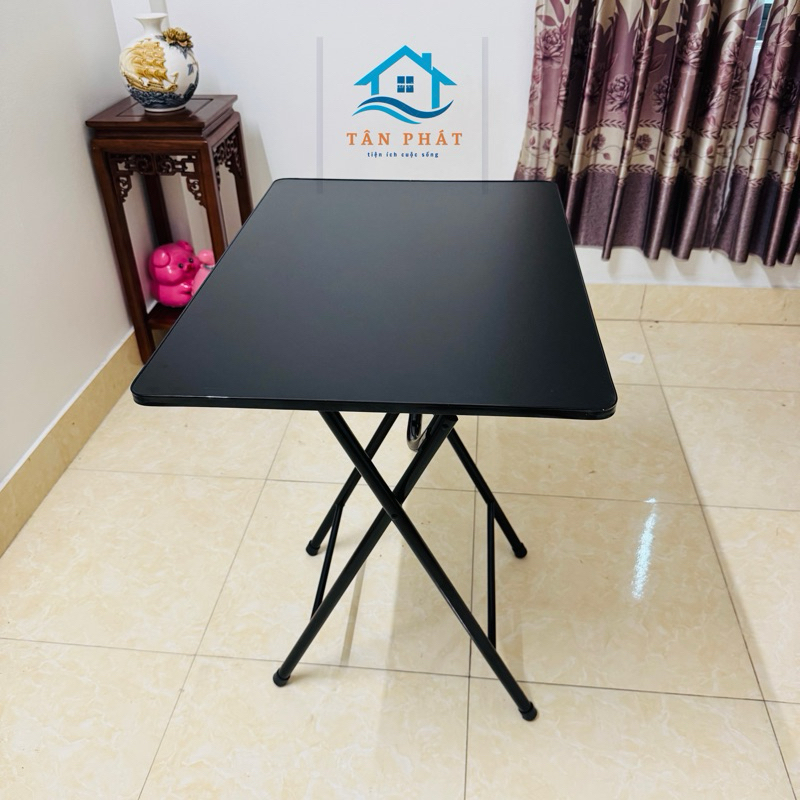Bàn gấp chân cao 73cm cỡ lớn sơn tĩnh điện siêu bền