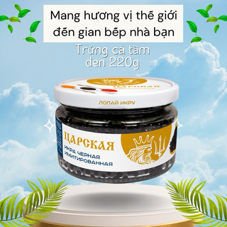 Trứng Cá Tầm Đen Caviar Nga – Món Ăn Sang Trọng, Đặc Sản Cao Cấp