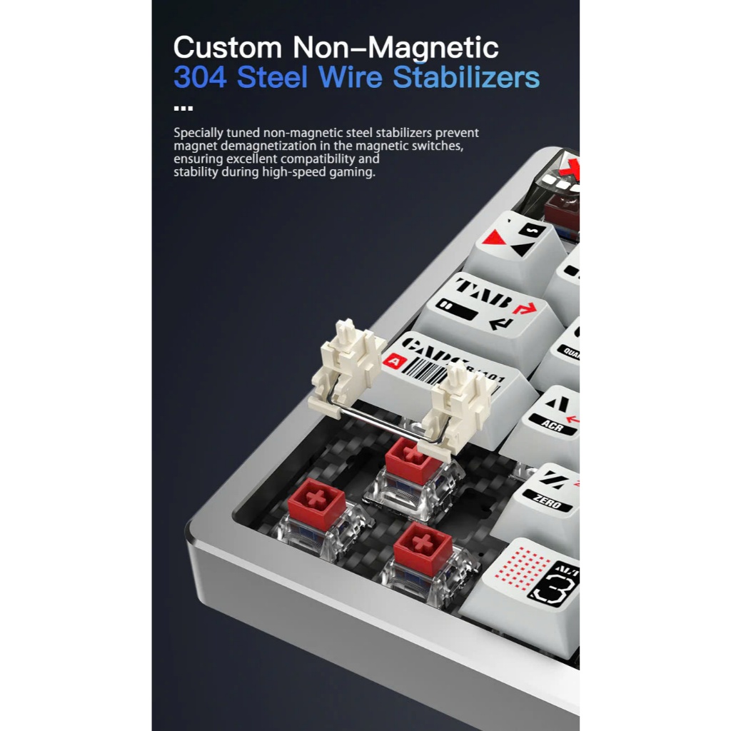 [CHÍNH HÃNG] WOBKEY Rainy75 RT – Bàn Phím Cơ Magnetic HE, Rapid Trigger, 8000Hz | BigBuy360 - bigbuy360.vn