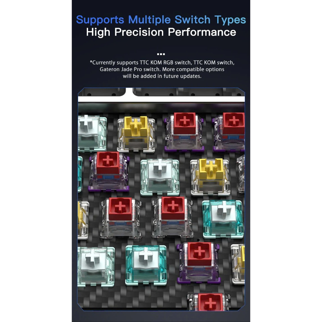 [CHÍNH HÃNG] WOBKEY Rainy75 RT – Bàn Phím Cơ Magnetic HE, Rapid Trigger, 8000Hz | BigBuy360 - bigbuy360.vn