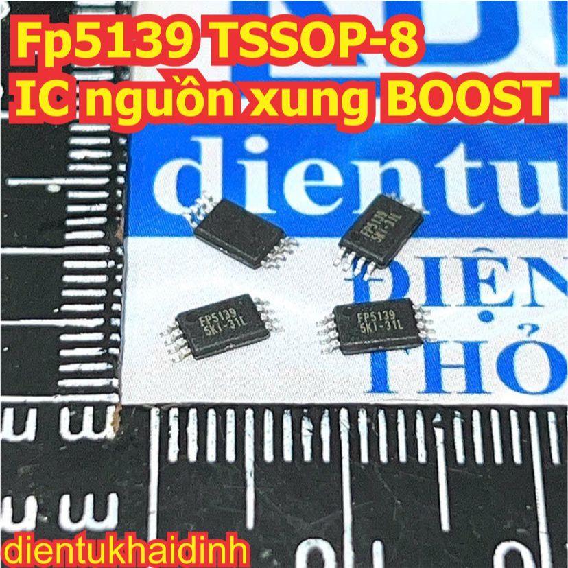 2 con FP5139  FP5139BWR-LF TSSOP-8 IC nguồn xung BOOST kde1875