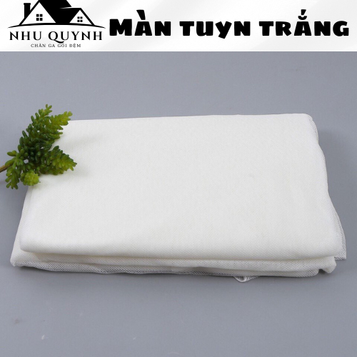 Màn tuyn màn trắng [FREE SHIP] |màn chân cao không cửa màn chân ngắn (size1m2-1m6-1m8-2mx2m2)