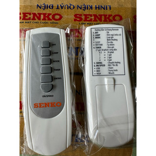  CHÍNH HÃNG  Remote điều khiển quạt Senko dành cho các loại mã TR1683 DR1608 TR1628 DH1600- tặng kèm pin 