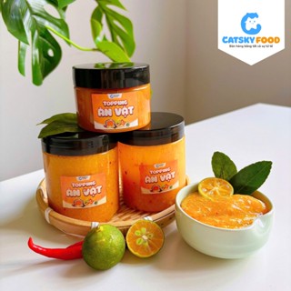 Sốt Muối Béo CATSKY FOOD Chua Dịu Béo Bùi đồ ăn vặt topping ăn kèm bánh tráng phơi sương tiện lợi