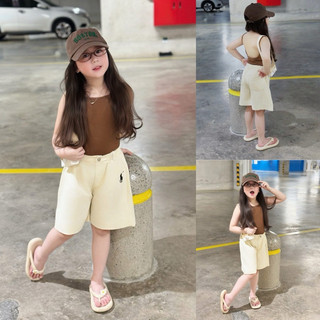 Quần jens ngố thêu ngựa cho bé gái