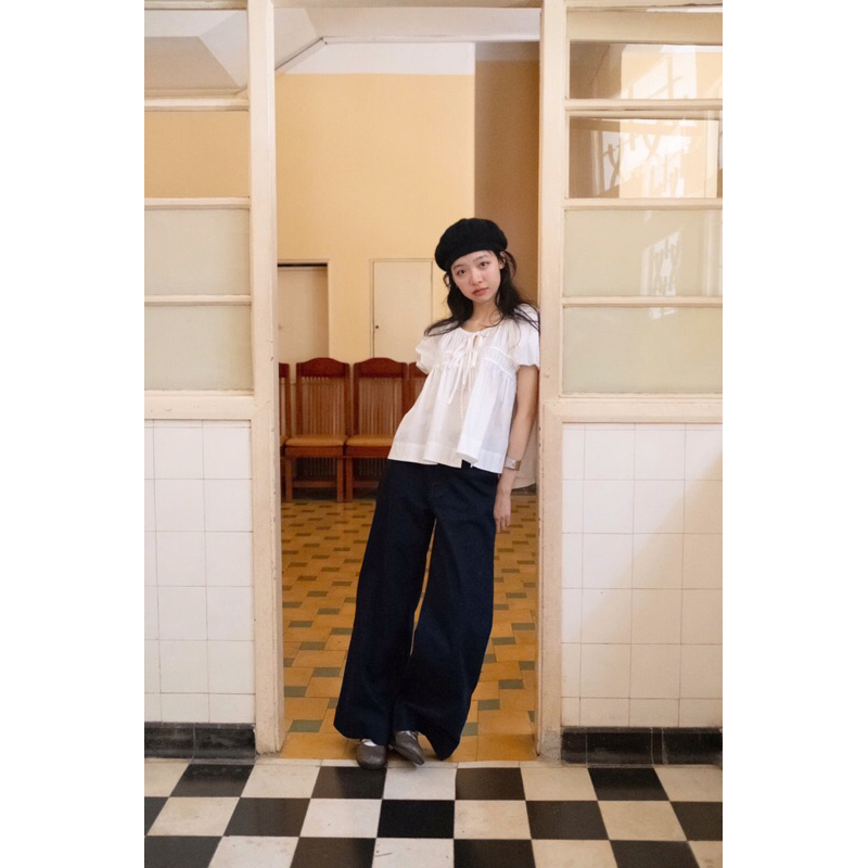 MODEN - Quần jean nữ ống rộng - KEIKO
