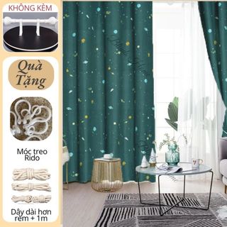  Rèm Ngân Hà ngăn phòng ngủ rèm che gác trọ treo móc - Che chắn riêng tư decor màn kéo ngăn sáng tốt nhà cửa 