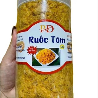 Ruốc Tôm Hộp 500gr Đặc Sản Nam Định Làm Từ Tôm Biển Và Thịt Nạc Vai Thơm Ngon