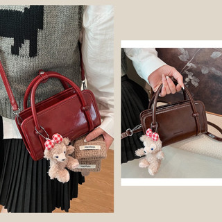 Túi Xách Nữ Cầm Tay & Đeo Chéo Phối Móc Khóa Gấu Siêu Xinh ,Trẻ Trung, Năng Động - HT180