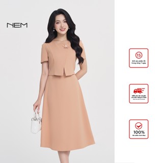 [ Chính Hãng ] Đầm nữ thiết kế cao cấp NEM Fashion 43042 giá tốt